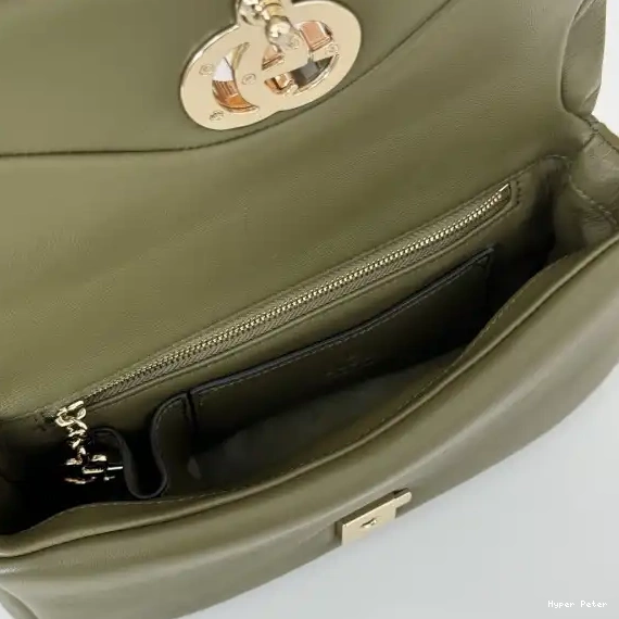 Hyperpeter mini Milano handle bag-21*12.5*4.5CM GG top GUCCI 0614